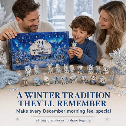 ⏳ Last Day 49% OFF – ✨ 24-Day Fantasy Guardian Advent Calendar Collection | 24 Unique Mini Collectible Characters with 4 Magical Themes for Daily Surprises & Display 🌲🌊