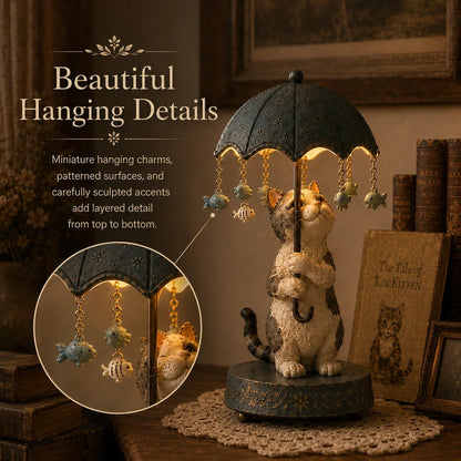 🎁 Vintage animal-shaped lamp with a rotating shade