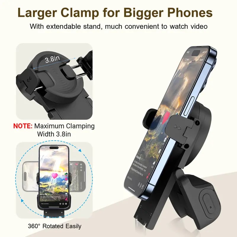 📱 Bluetooth Remote Control for TikTok Scrolling: Wireless Page Turner & Camera Shutter for Video Recording – Hands-Free Cellphone Accessory for iOS & Android