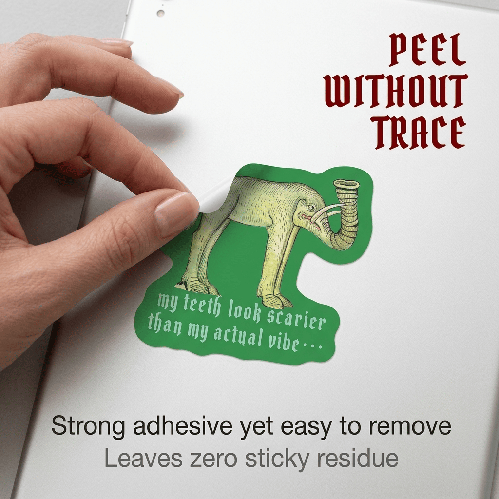 🎁Last Day Promotion 49% OFF🔥50‐Pack Medieval Meme Stickers – Extra‐Large, Waterproof, Peel & Stick