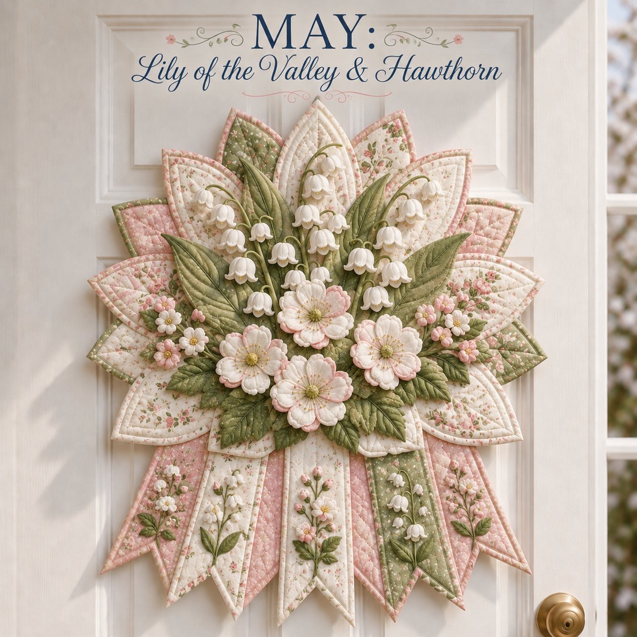 🌸 Beginner-Friendly 12-Month Birth Flower 3D Quilted Wall Hanging Sewing Kit Collection | Complete Kit with Coordinated Fabrics, Sewing Materials & Step-by-Step Guide Included 💕