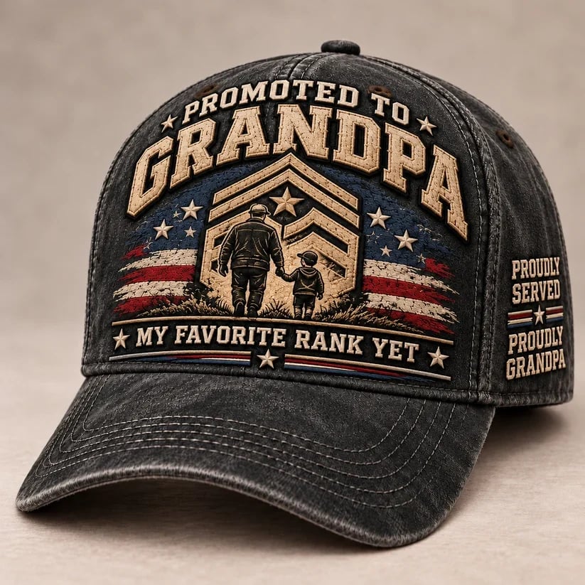 🇺🇸 Forever Our Hero™ – Veteran & Grandpa Tribute Cap | 2 Meaningful Designs 🧢
