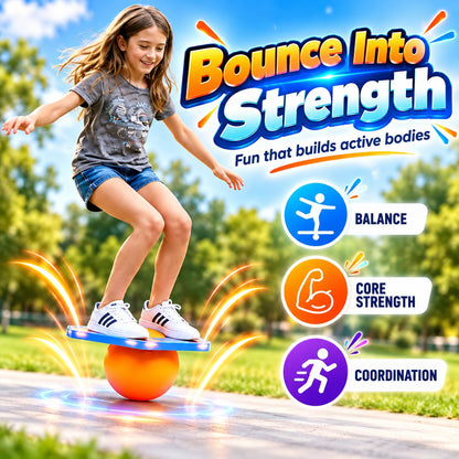 Jump Into Fun: The Ultimate LED Pogo Trick Ball ✨