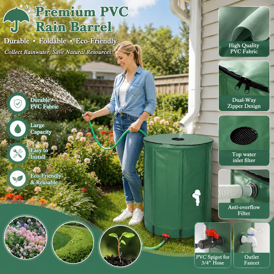🌧️ Collapsible Rainwater Barrel