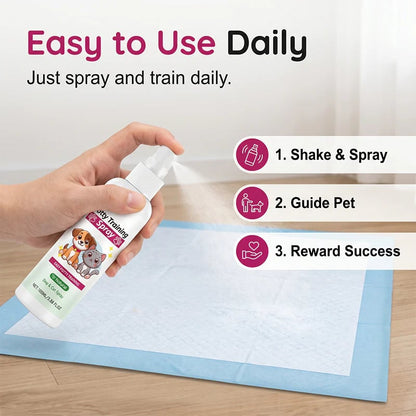 ⭐Pet Potty Training Spray for Dogs & Cats