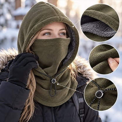 🔥HOT SALE🔥Fleece Double Layer Integrated Hat
