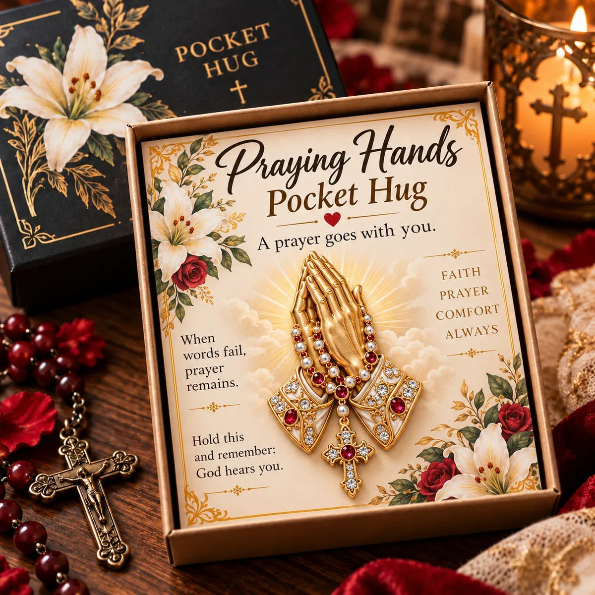 ✝️ Carry the Faith™ 3D Pocket Hug – A Little Reminder of Love (7 Designs)