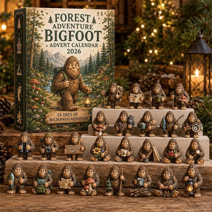 🏆LAST DAY 49% OFF -👣🎄 Bigfoot Advent Calendar 2026 – 24 Days of Wild Adventures 🎁🌲
