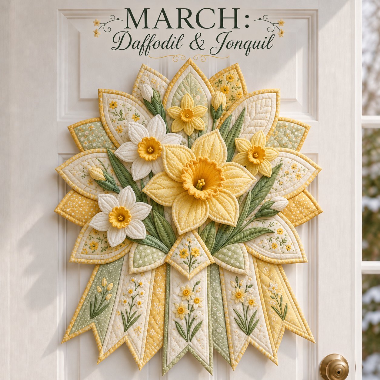 🌸 Beginner-Friendly 12-Month Birth Flower 3D Quilted Wall Hanging Sewing Kit Collection | Complete Kit with Coordinated Fabrics, Sewing Materials & Step-by-Step Guide Included 💕