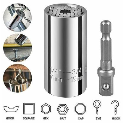 🔧 LIMITED‑TIME 50% OFF! ✨ Honeycomb Universal Wrench Socket Set – Multi‑Size, Labor‑Saving, Compact ✨