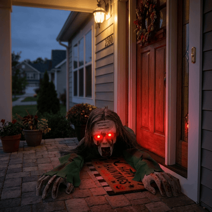 🧟‍♂️ Voice-Controlled Electric Crawling Ghost with Led Eye