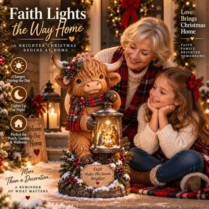 Highland Cow Nativity Lantern™