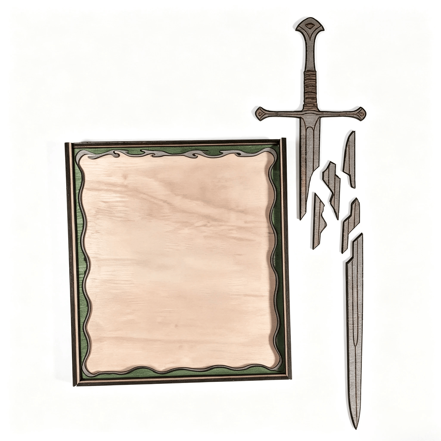 ⚔️Jigsaw puzzle enthusiast--Personalized Broken Sword Puzzle🧩