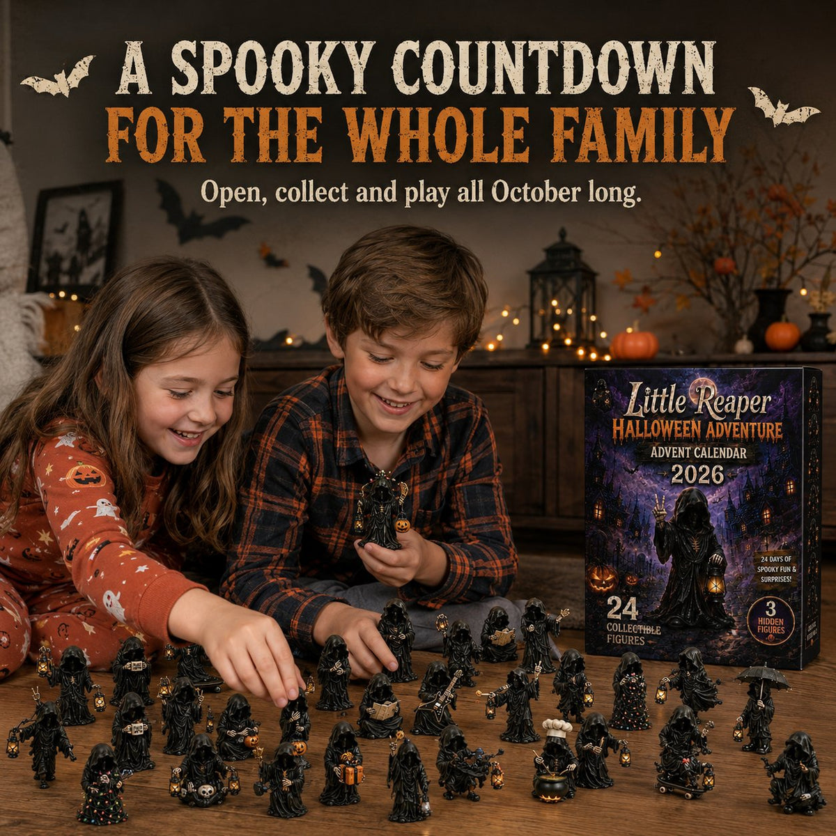 🔥Last Day 49% OFF 🎃 Witch Ghosts Halloween Advent Calendar 2026