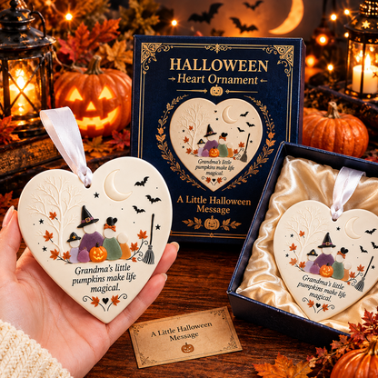 🎃❤️ Fall Family Connection Heart Ornaments | 7 Designs