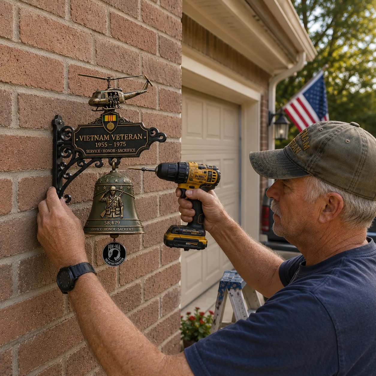 🔔 Last Day Promo: 50% OFF - Veteran Tribute Wall Bell