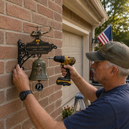 🔔 Last Day Promo: 50% OFF - Veteran Tribute Wall Bell