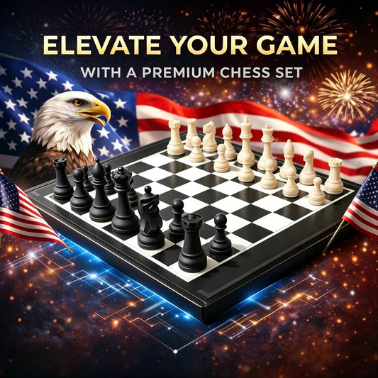 🔥Limited-Time 50% OFF & Free Shipping🔥250th Anniversary Special Edition Chessboard & Pieces