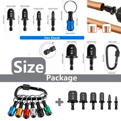 🔥LAST DAY 49% OFF - 🛠️🔧 HVAC Copper Pipe Swaging Tool Set | Drill Bit Expander Kit for AC Repair