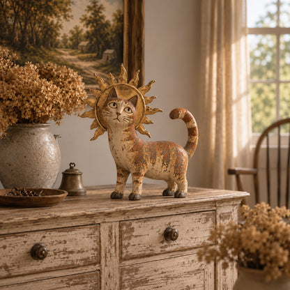 🔥Last Day 50% OFF - 🐈 Medieval Cat Court — Whimsical Vintage Cat Figurines