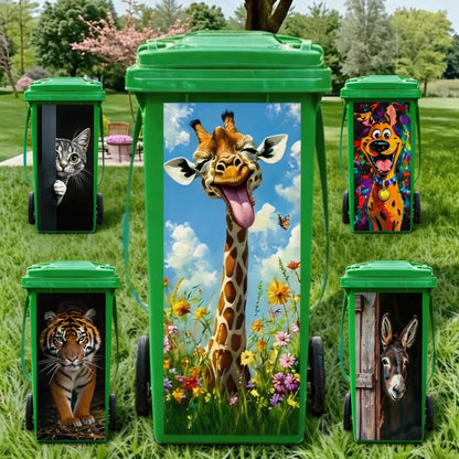 🔥Last Day 50% OFF -🗑Creative Trash Can Sticker with Colourful Cartoon✨