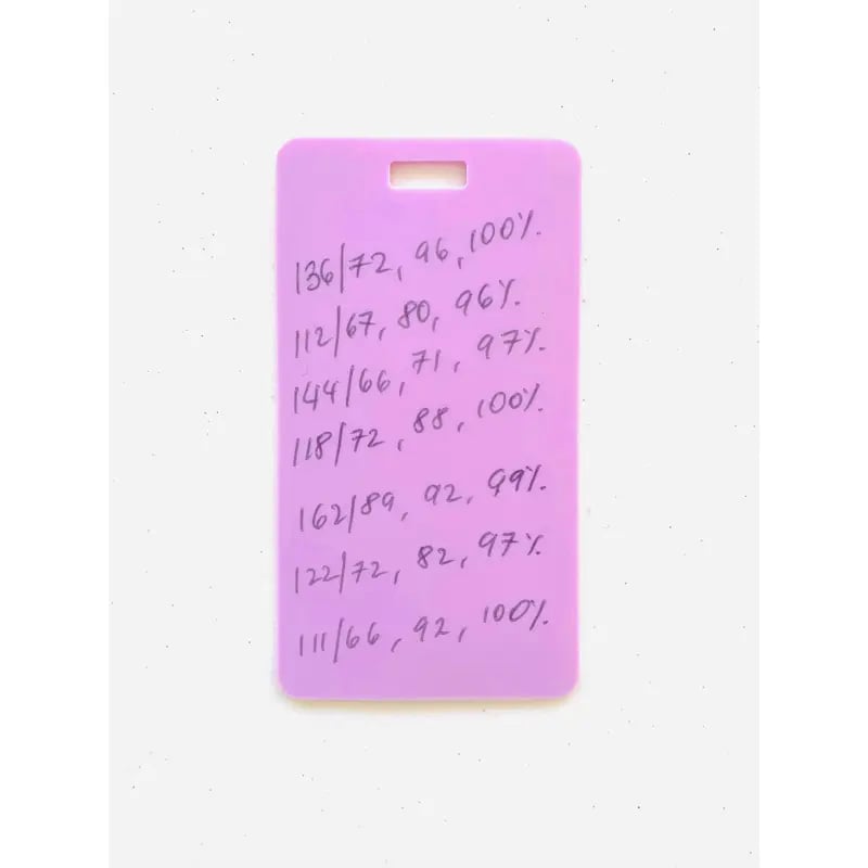 🔥HOT SALE🔥🩺Erasable  | Dual-Side Writable, Fade-Proof & No Blur (🖊Write. Wipe. Repeat.) 🎁Free Badge Clip Included📋