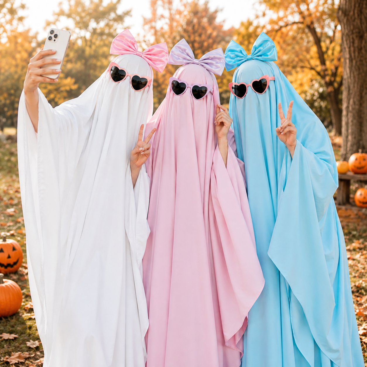 👻 The Viral Sheet Ghost Costume Set: Zero Effort, Maximum Spooky Vibe. ✨
