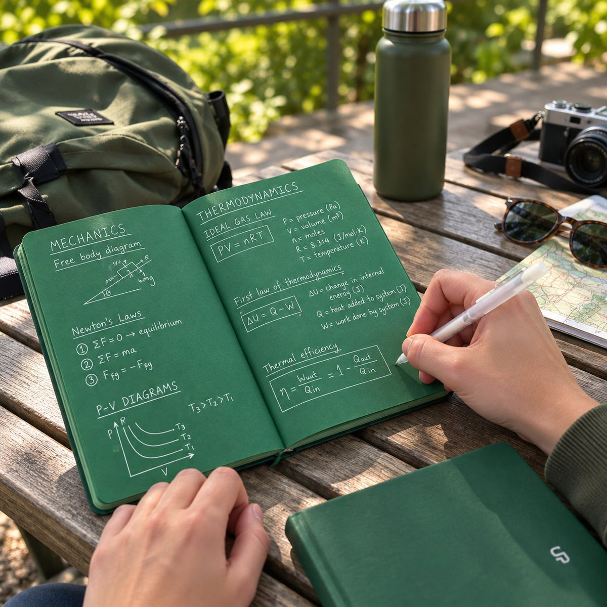 💚 The All-Green Notebook – 198 Blank Pages