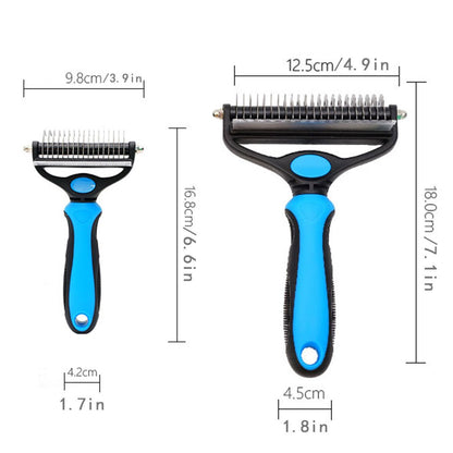 🐾 Professional Deshedding Tool for Dogs & Cats – Gentle, Efficient & Fur-Free Home ✨💖