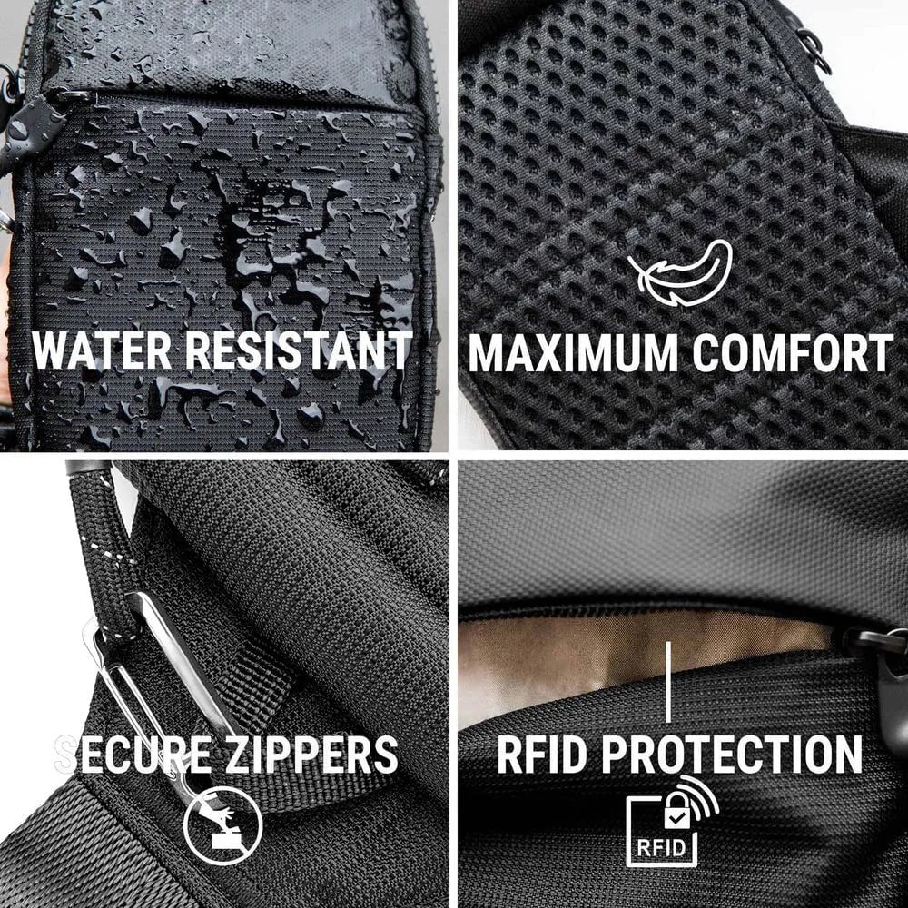 🔥😍Anti-Theft Everyday Sling Bag – Lightweight Crossbody Travel Pack