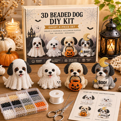 🎁🐶🎃🐶3D Halloween Dog DIY Art Set