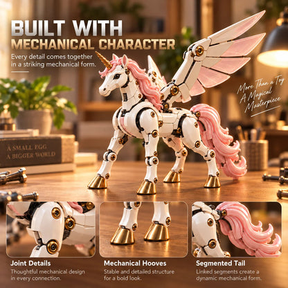🥚🦄 UnicornMorph – Egg to Unicorn Transforming Mechanical Toy