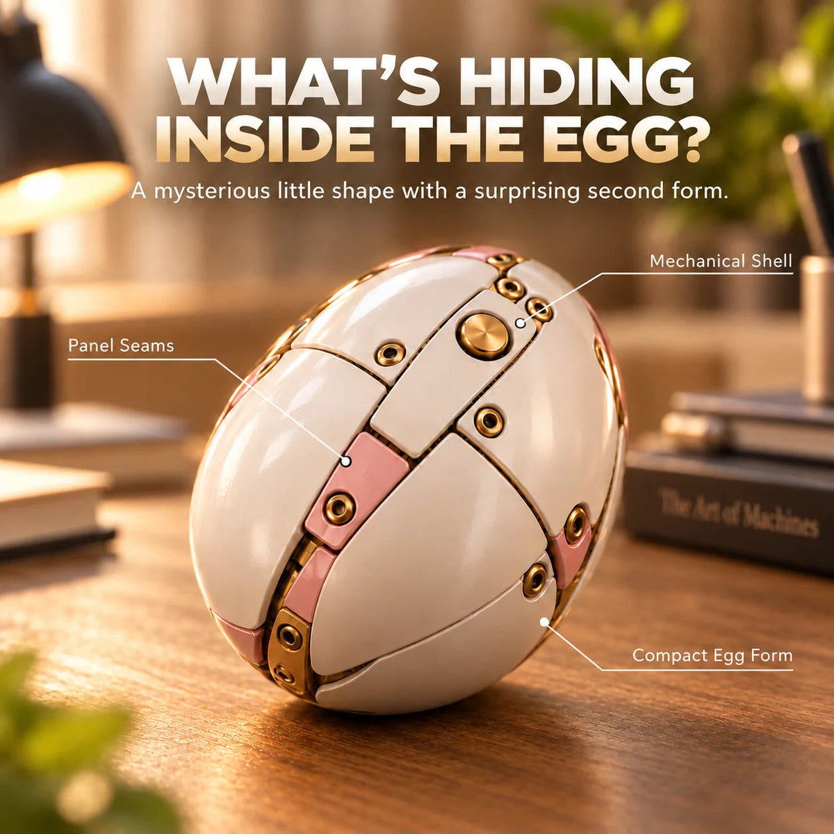 🥚🦄 UnicornMorph – Egg to Unicorn Transforming Mechanical Toy