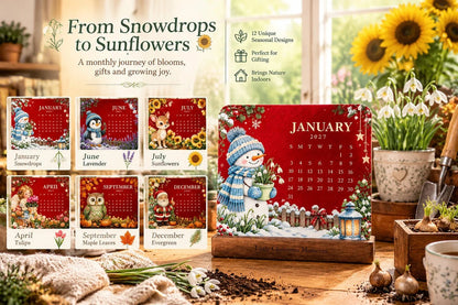 🎄🗓️ Christmas Limited-Edition-49% OFF — 🪴✨ 2027 Eco-Friendly Plantable 'Eternal' Seed Calendar