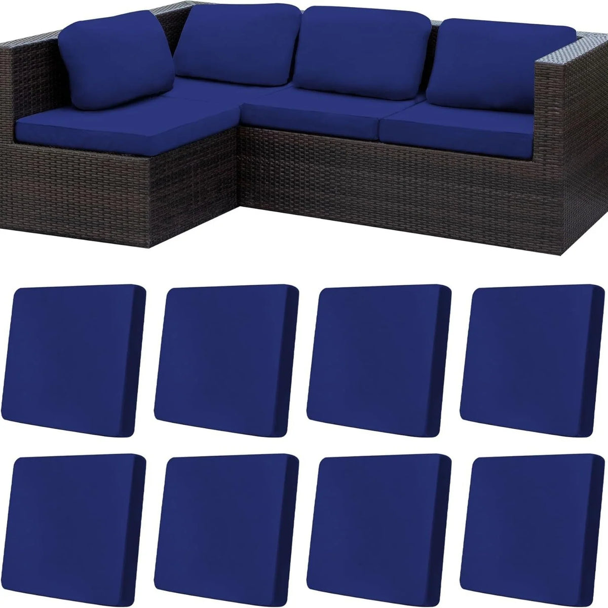 🪑 Stretch Sofa Cushion Covers — Only $9.99 Per Cover