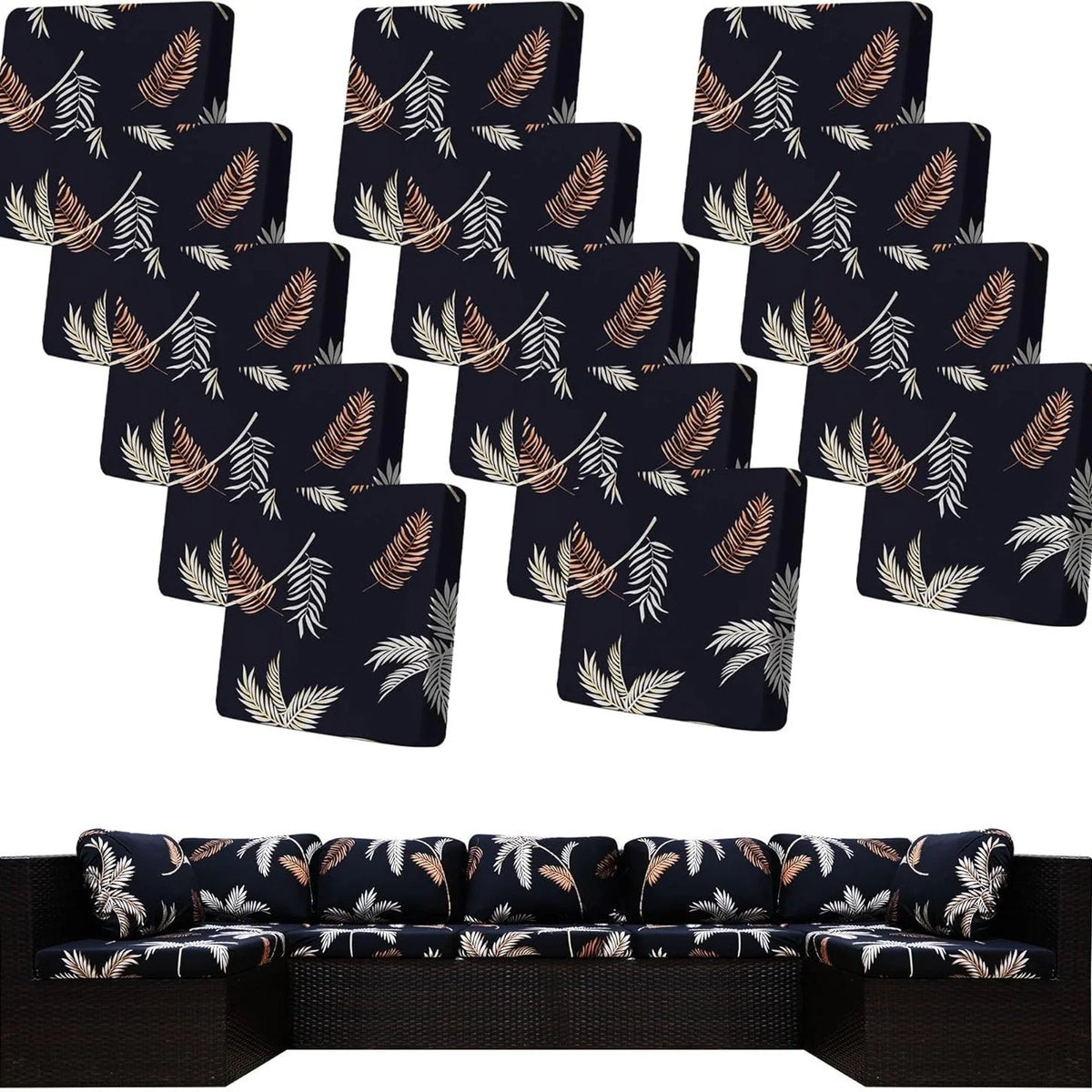 🪑 Stretch Sofa Cushion Covers — Only $9.99 Per Cover