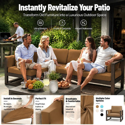 🪑 Stretch Sofa Cushion Covers — Only $9.99 Per Cover