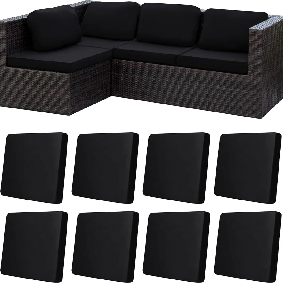 🪑 Stretch Sofa Cushion Covers — Only $9.99 Per Cover
