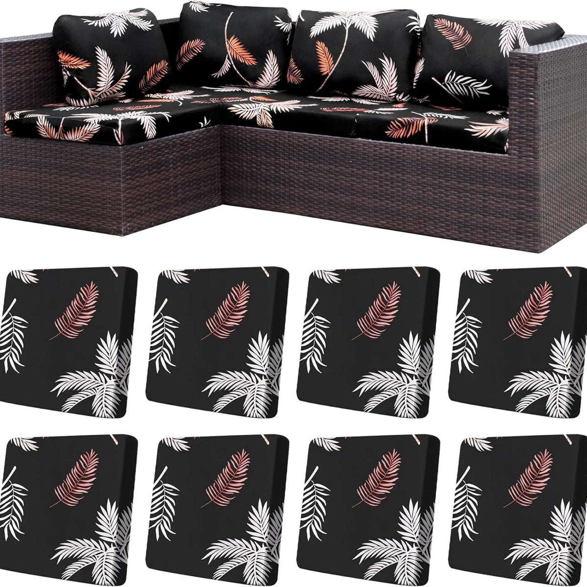 🪑 Stretch Sofa Cushion Covers — Only $9.99 Per Cover