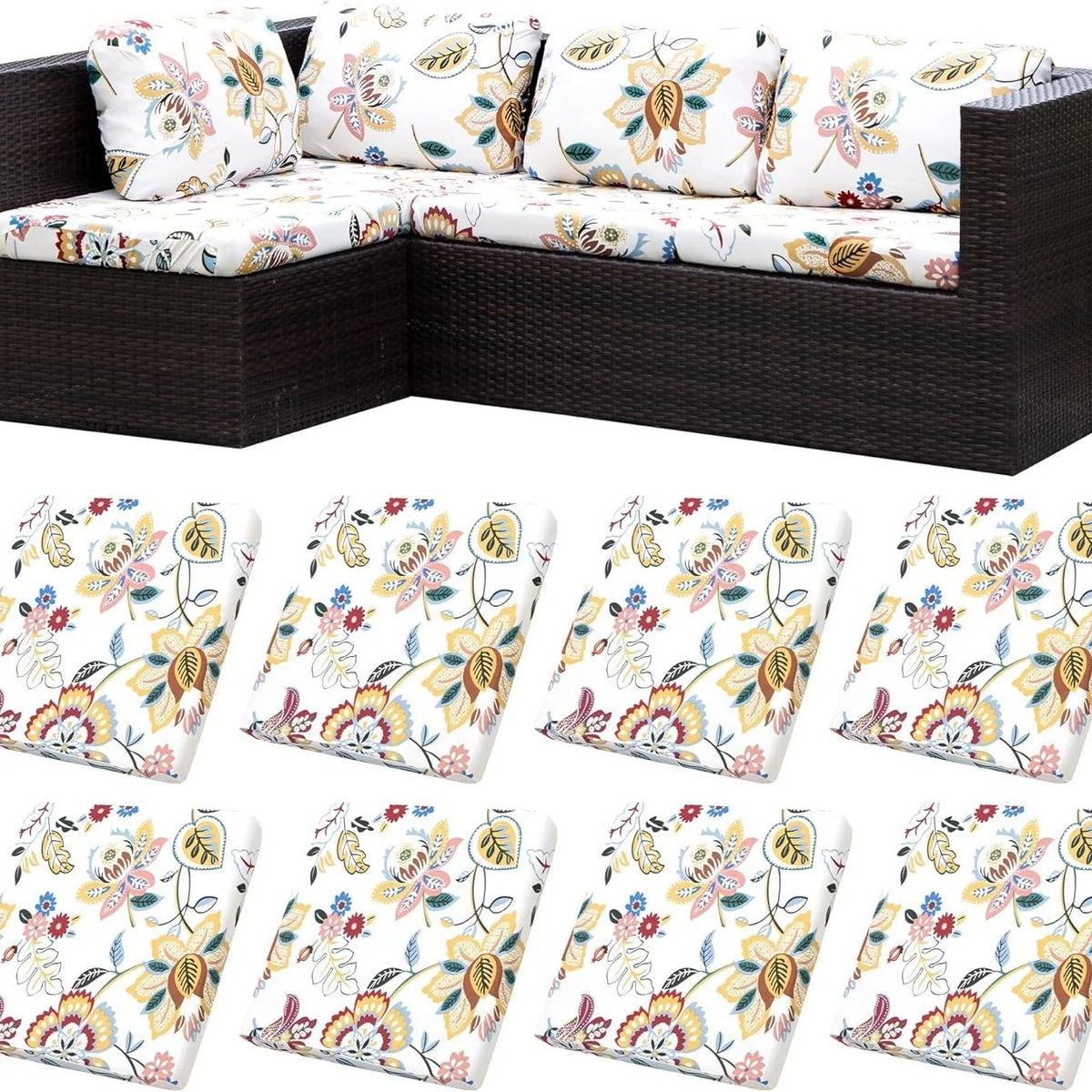 🪑 Stretch Sofa Cushion Covers — Only $9.99 Per Cover