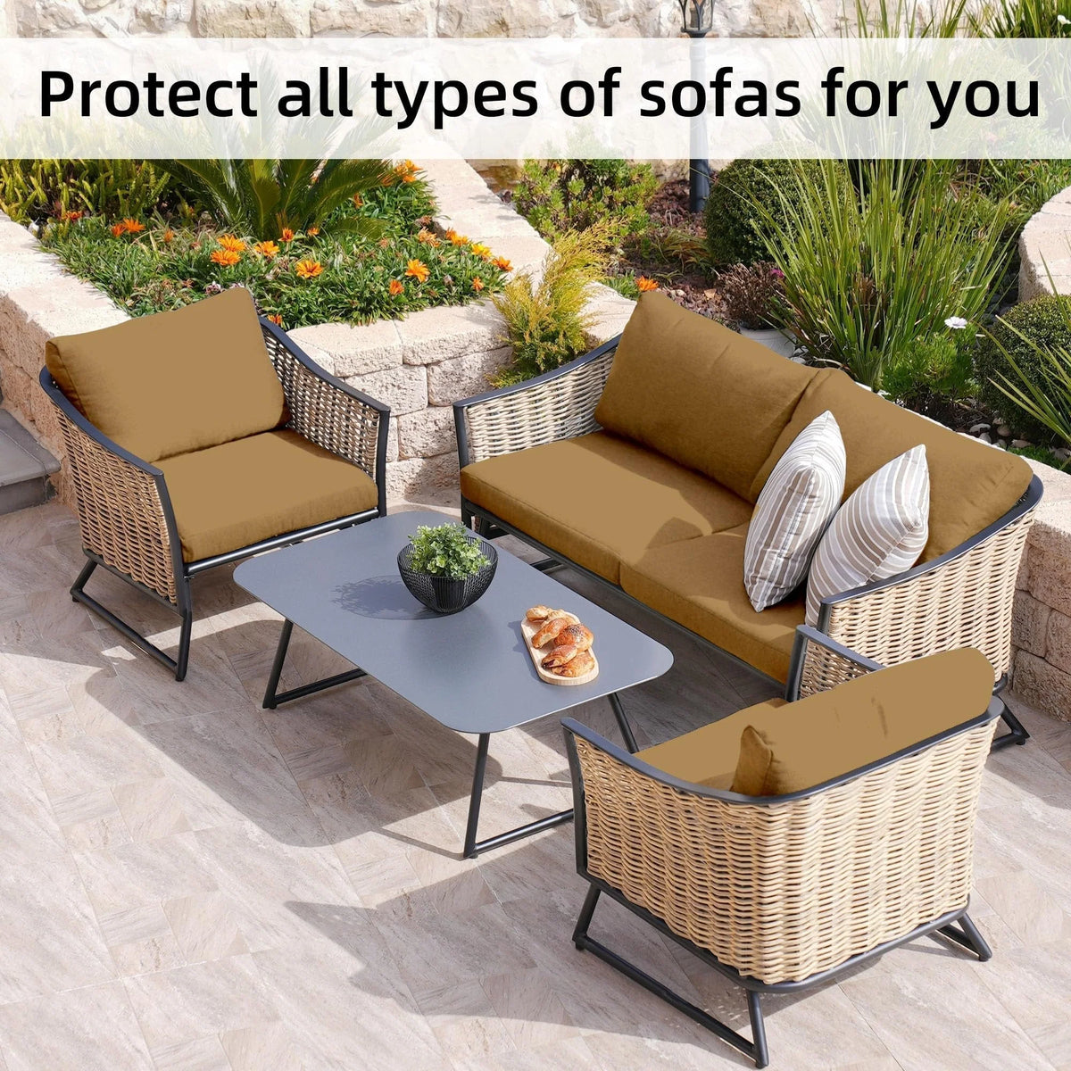 🪑 Stretch Sofa Cushion Covers — Only $9.99 Per Cover