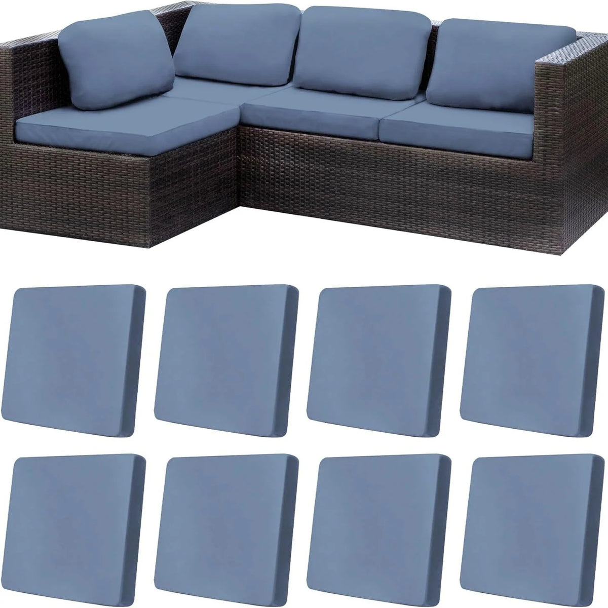 🪑 Stretch Sofa Cushion Covers — Only $9.99 Per Cover