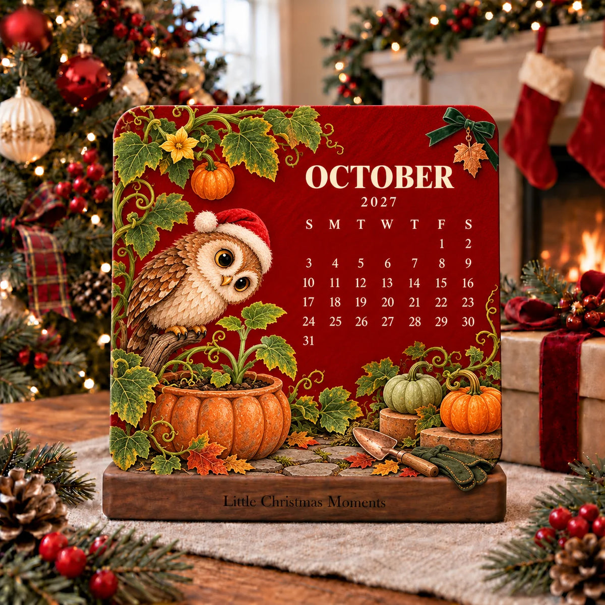 🎄🗓️ Christmas Limited-Edition — 🪴✨ Eco-Friendly Plantable “Timeless” Seed Calendar 2027