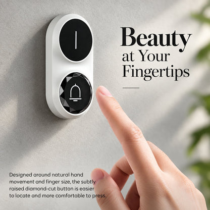 Light-Up Wireless Doorbell & Plug-In Chime