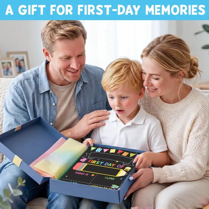 First & Last Day School Sign – Double-Sided Chalkboard for Every Milestone