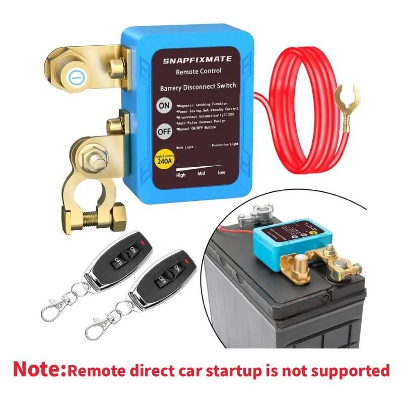 🔥🔒⚡Remote control of car devices for anti-theft safety