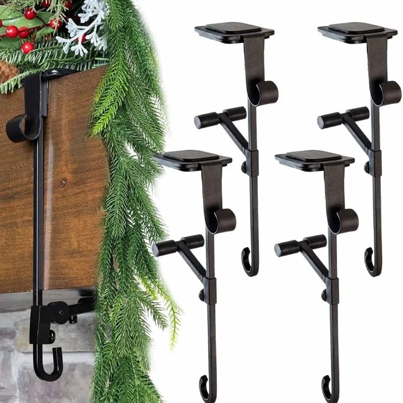 🎅Fireplace Stocking and Garland Hanger