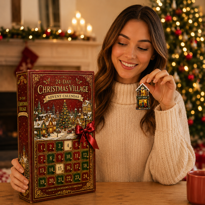 🔥24-Day Christmas Countdown Advent Calendar – Christmas Town