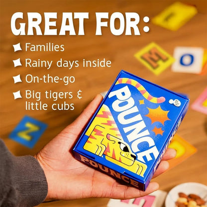 🤣💥 Pounce – Fast-Paced Word Card Game for Family & Friends