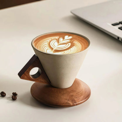 Unique ceramic coffee cup – luxury for your coffee time